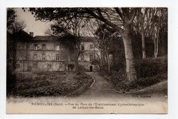 - CPA REMOULINS (30) - Vue Du Parc De L'Etablissement Hydrothérapique De Lafoux-les-Bains - Edition Agulhon - - Remoulins