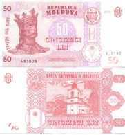 2013, Moldova, 50Lei/2015, UNC - Moldavia