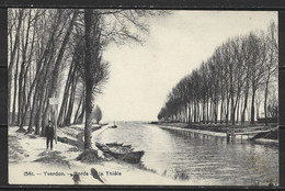 Carte P De 1913!! ( Yverdon / Bords De La Thiéle ) - VD Vaud