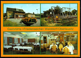 A0494 - TOP Walddorf Kr. Löbau - Gaststätte Friedenseiche - Bild Und Heimat Reichenbach - Löbau