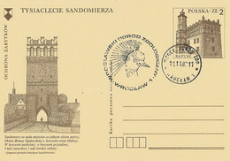Poland Postmark D82.11.11 WroA01: WROCLAW Zoo Bird - Stamped Stationery