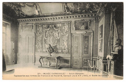 Delcampe - 75 - PARIS - Musée Carnavalet - Salon Dangeau - Tapisserie Et Buste De Colbert - Museen