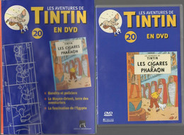 Les Aventures De TINTIN  Les Cigares Du Pharaon  N°20 Avec Fascicule - Cartoni Animati