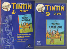 Les Aventures De TINTIN  En Amérique   N°21 Avec Fascicule - Animation