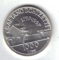 ITALIA 1997 1000 Lire Doninzetti  AG Fdc B.072 - 1 000 Lire