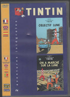 TINTIN  2 Histoires  Objectif Lune   Et  On A Marché Sur La Lune - Cartoons