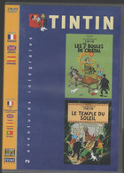 TINTIN  2 Histoires  Les 7 Boules De Cristal   Et  Le Temple Du Soleil - Dibujos Animados