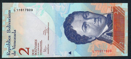 VENEZUELA P88e 2 Bolivares 31.1.2012  #L UNC. - Venezuela