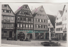 B241) HERRENBERG - MARKTPLATZ Teilansicht Mit Super HAUS U. Geschäft Details ALT - Herrenberg