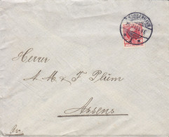 Denmark CARL JUL. OLSEN, Brotype Ia KJØBENHAVN (*I*) 1910 Cover Brief ASSENS (Arr.) Frederik VIII. Stamp - Cartas & Documentos