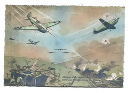 Attaque D'un Convoi De Chars Par Des Avions De Chasse - Louis PETIT Illustrateur - ERPE éd. - 1939-1945: 2a Guerra