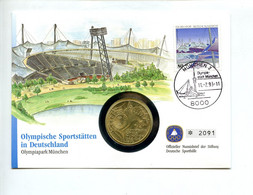 GERMANIA 10 M 1972 ARGENTO LETTERA UFFICIALE OLIMPIADI ESTIVE MONACO OVEST CITIUS ALTIUS FORTIUS PESO 15,5g TITOLO 0,625 - Commemorative