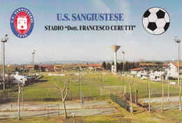 SAN GIUSTO CANAVESE ( To ) - U.S. SANGIUSTESE  -  Stadio  " Dott.FRANCESCO CERUTTI"  _Stadium_Stade_Estadio_Stadion - Estadios E Instalaciones Deportivas