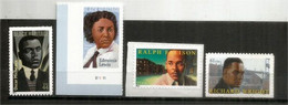 African American Heritage (Edmonia Lewis,première Sculptrice Origine Afro-américaine & Amérindienne,etc) 4 Timbres Neufs - Unused Stamps