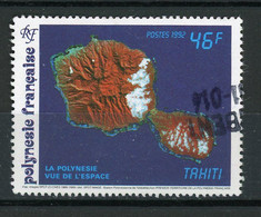 POLYNESIE - LA POLYNESIE VUE DE L'ESPACE - N° Yt 405 Obli. - Used Stamps