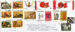 SUMO - CANADA . Timbres Emission Conjointe Japon/Canada , Sur Lettre  Canada à Andorra (Principality) 2022 - Non Classés