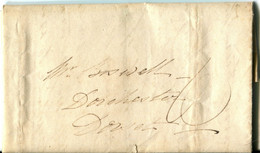 Great Britain - England 1829 Entire Letter Cover To Dorchester - ...-1840 Préphilatélie