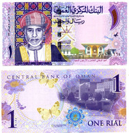 Oman 1 Rial 2015 Commemorative 45th National Day P-48 UNC - Oman