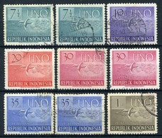 INDONESIE: ZB 101/106 Gestempeld 1951 - 6-jarig Bestaan Verenigde Naties - Indonesia