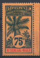 HAUT SENEGAL NIGER Timbre Poste N°14* TB Neuf Charnière Cote 16€ - Unused Stamps
