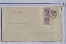 X11 HONG KONG  BELLE LETTRE  1939 POUR SESTO ITALIA  +PAIRE ET 1$+AFFRANCH. PLAISANT - Storia Postale