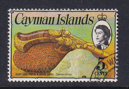 Cayman Islands: 1974   Marine Life And Pirates   SG349   5c    Used - Iles Caïmans