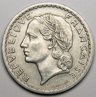 5 Francs Lavrillier, 1946, Aluminium - Gouvernement Provisoire - 5 Francs