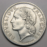 5 Francs Lavrillier, 1946 B (Beaumont-le-Roger), Aluminium - Gouvernement Provisoire - 5 Francs