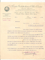 Vieux Papier - Roma - Italie - Società Prodotti Chimici, Colla E Concimi. -Avril 1913 - Italia