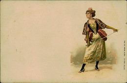 SPORT - AD. WEICH PUB. 1900s POSTCARD - WOMAN & FENCING / Swordswomanship - N.1251 (3212) - Escrime