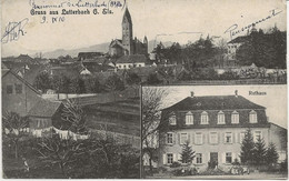 GRUSS AUS LUTTERBACH .G.ELS ANNEE 1910 - Autres & Non Classés