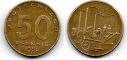 RDA 50 Pfennig 1950 A TB+ - 50 Pfennig