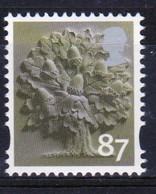 GB England 2012 An 87p Stamp In Unmounted Mint Condition. - England