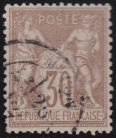 France    .   Y&T    .    69        .     O     .   Oblitéré - 1876-1878 Sage (Typ I)