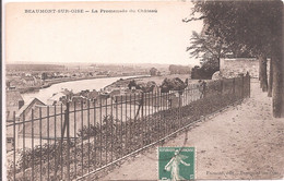 CPA - Beaumont-sur-Oise - La Promenade Du Château - Beaumont