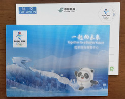 National Ski Jumping Centre,Mascot Bing Dwen Dwen,CN 22 Emblem Of Beijing Winter Olympic Games Competition Venue 3D PSC - Winter 2022: Peking