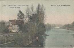 CPA - Jouy-le-Moutier - Le Restaurant Du Goujon - Jouy Le Moutier