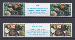 POLYNESIE 1987 TIMBRES N°278A/79A OBLITERES PLATS POLYNESIENS - Usati