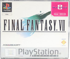 SONY PLAYSTATION ONE PS1 : FINAL FANTASY VII 7 PLATINUM + DEMO FF VIII 8 - Playstation