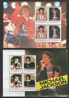 SINT VINCENT, 1985, 4x MS MNH Stamps,Michael Jackson ,  MS948, Scannr. 9259AB - St.Vincent (1979-...)