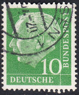 !b! GERMANY Mi. 0183 USED SINGLE Bundespräsident Theodor Heuss (k) - Gebraucht