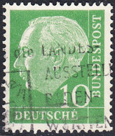 !b! GERMANY Mi. 0183 USED SINGLE Bundespräsident Theodor Heuss (y5) - Gebraucht