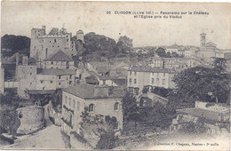 CPA - Clisson - Panorama Sur Le Château Et L'Eglise Pris Du Viaduc - Clisson