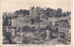 CPA - Clisson - Vue Sur Le Château  Prise Du Viaduc - Clisson