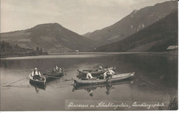 Boote Auf Dem Lunzersee, Niederösterreich, Gelaufen 1927 - Lunz Am See