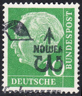 !b! GERMANY Mi. 0183 USED SINGLE Bundespräsident Theodor Heuss (z4) - Gebraucht