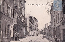 CALUIRE                    GRANDE RUE ET MAIRIE - Caluire Et Cuire