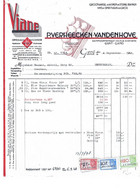 GROOTHANDEL IN WIJNEN EN  STERKE DRANKEN VIANE, P. VERHEECKEN-VANDENHOVE, 1948 - Rechnungen