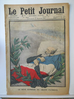 LE PETIT JOURNAL N°1213 - 15 FEVRIER 1914 - DEROULEDE - CINEMA FRITZ SCHINDLER ATTAQUE PAR UN LION - Le Petit Journal
