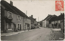 BUCEY - LES - GY - HTE SAONE - ROUTE DE GY - ANNEE 1950 -CARTE PHOTO - Other & Unclassified